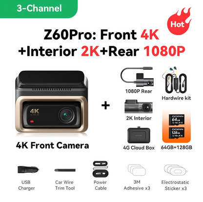 DDPAI 2025 Premium 4K Dash Cam with GPS™